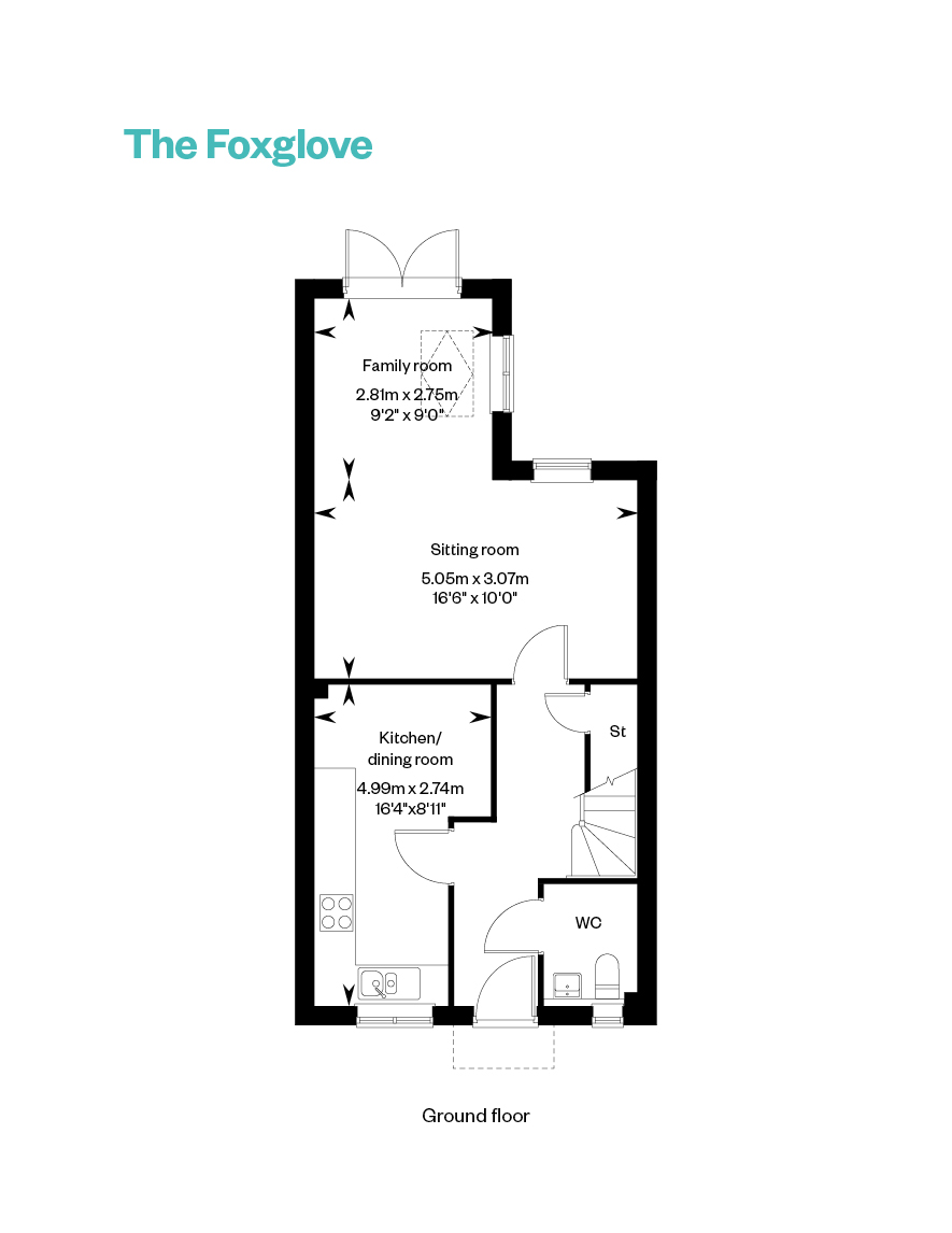 450, 18 Goshawk Road, Lancing, Bn15 9Gt floorplan