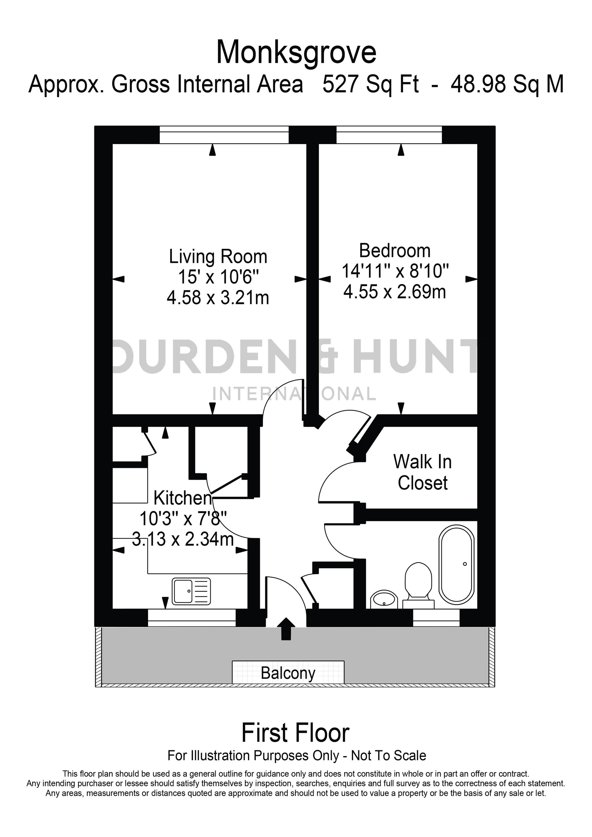 33 Monksgrove, Loughton floorplan