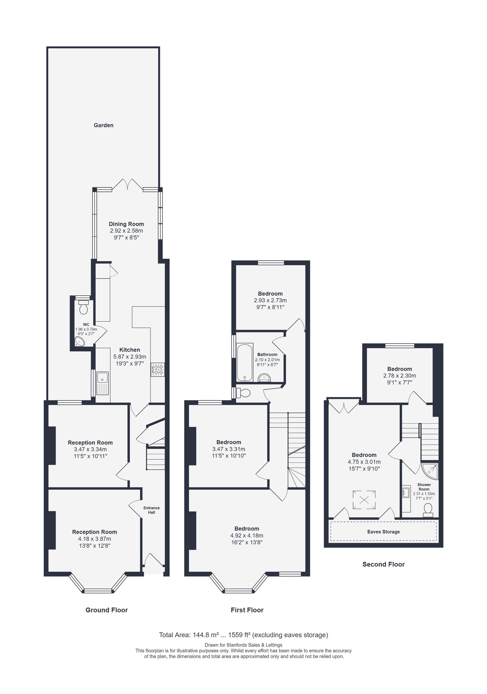 33 Rathfern Road, London floorplan