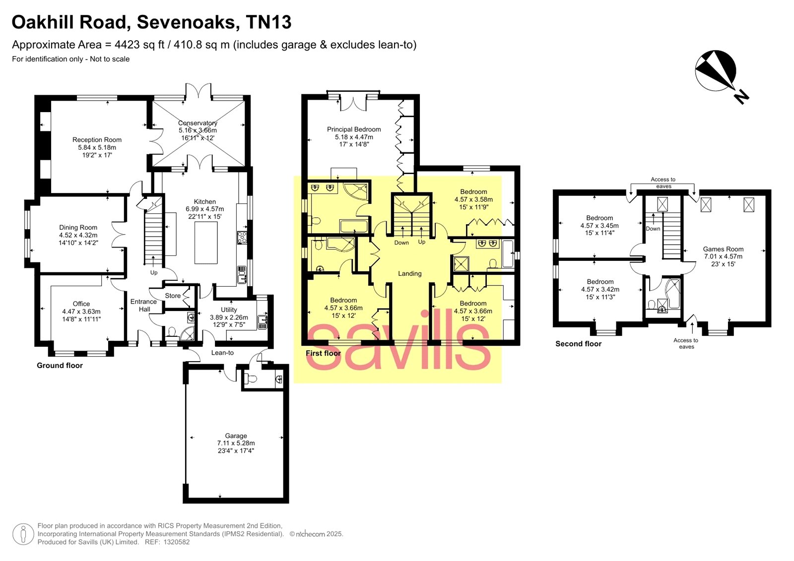 Summer House, 118A, Oakhill Road, Kent floorplan