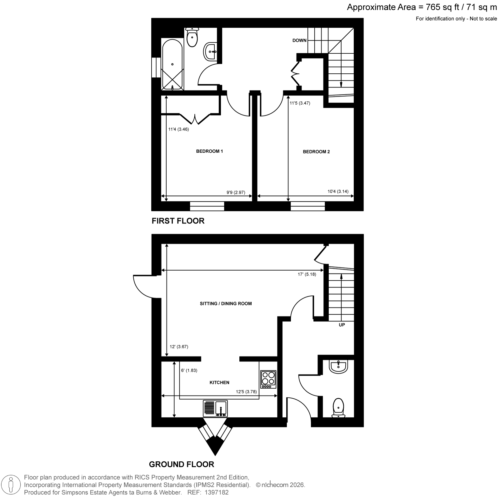 8, Kingfisher Road, Farnham floorplan