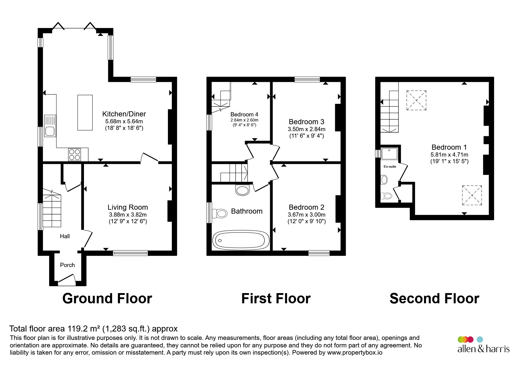 Final Approach, 1, Pat-Yat Cottages, Cirencester floorplan