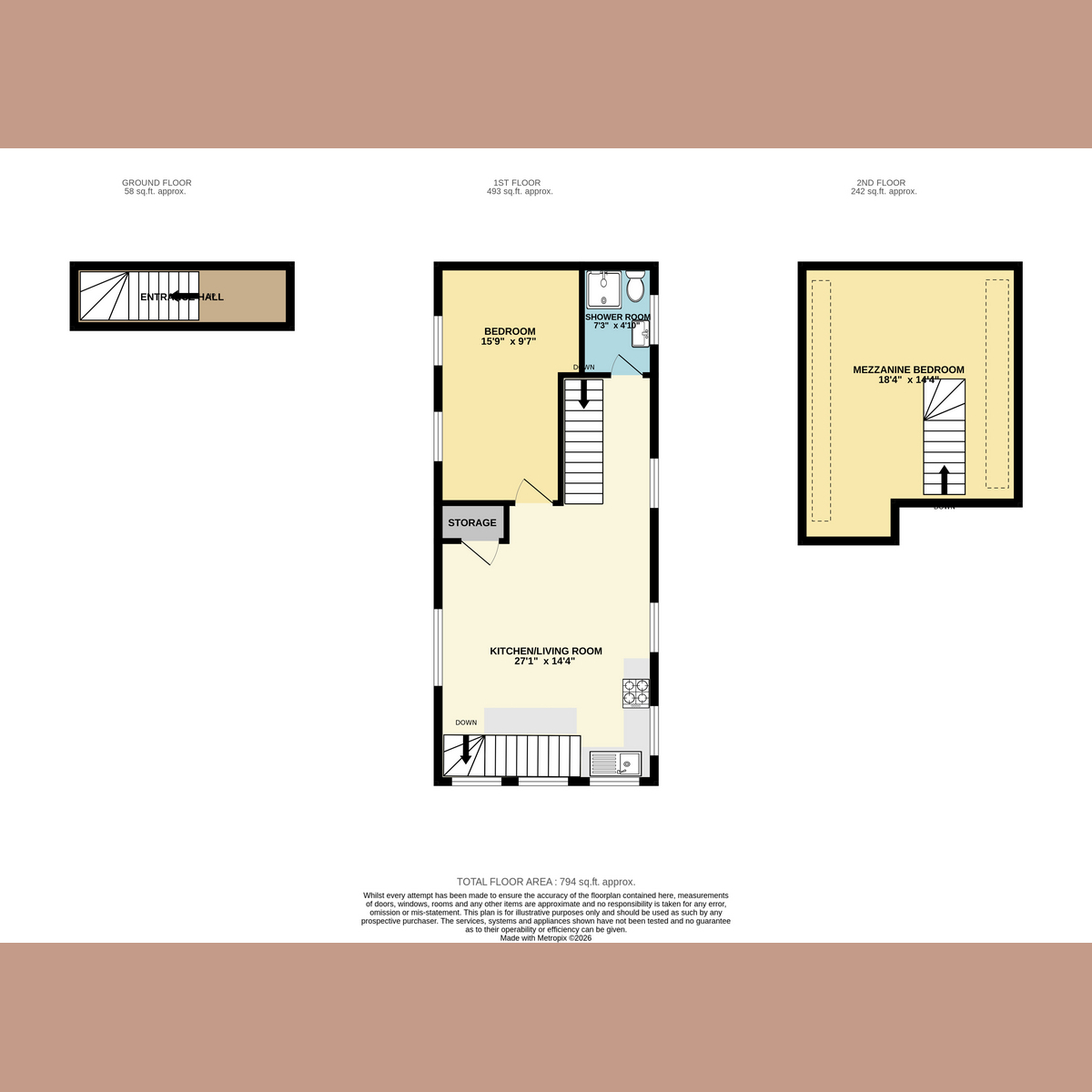 9 Victoria Mews 275a, Victoria Avenue, Southend-on-sea floorplan