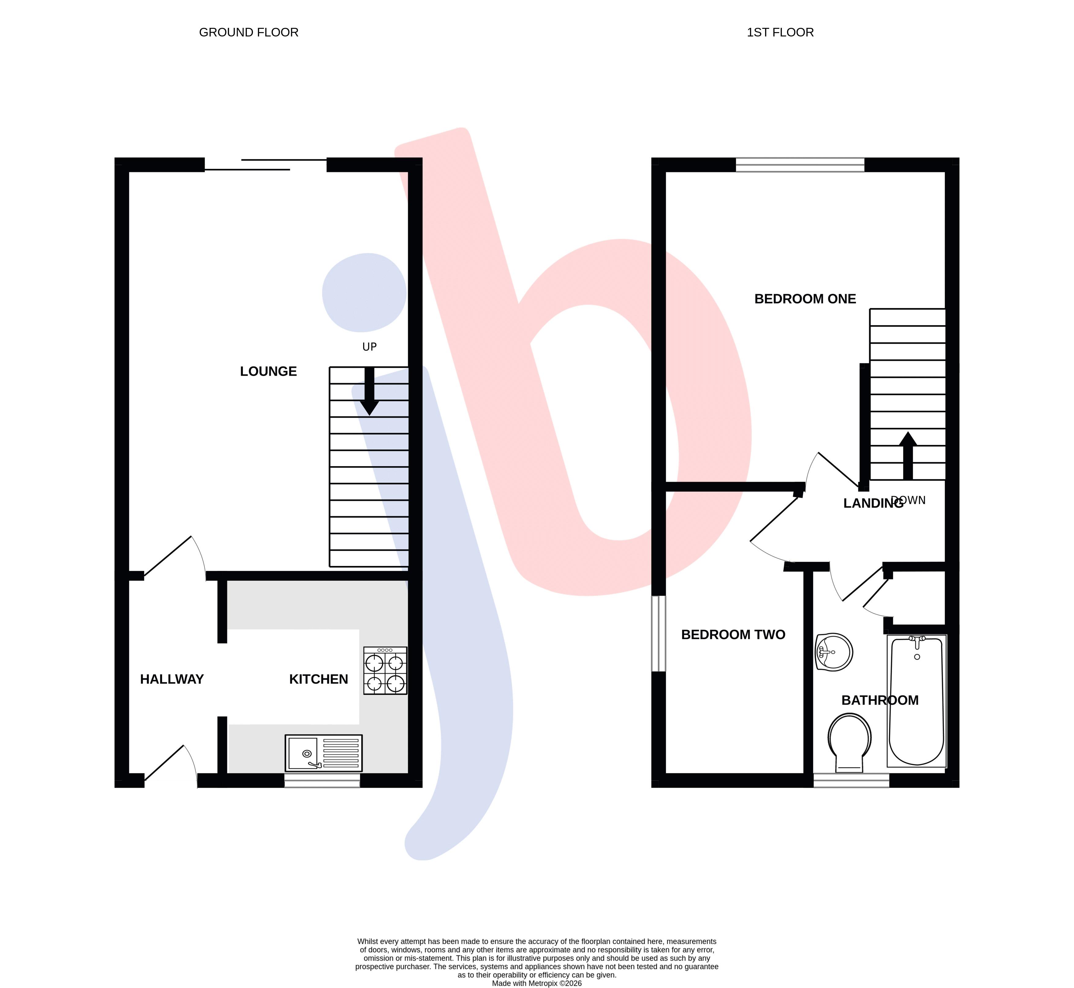 23, Orchid Drive, Newark floorplan