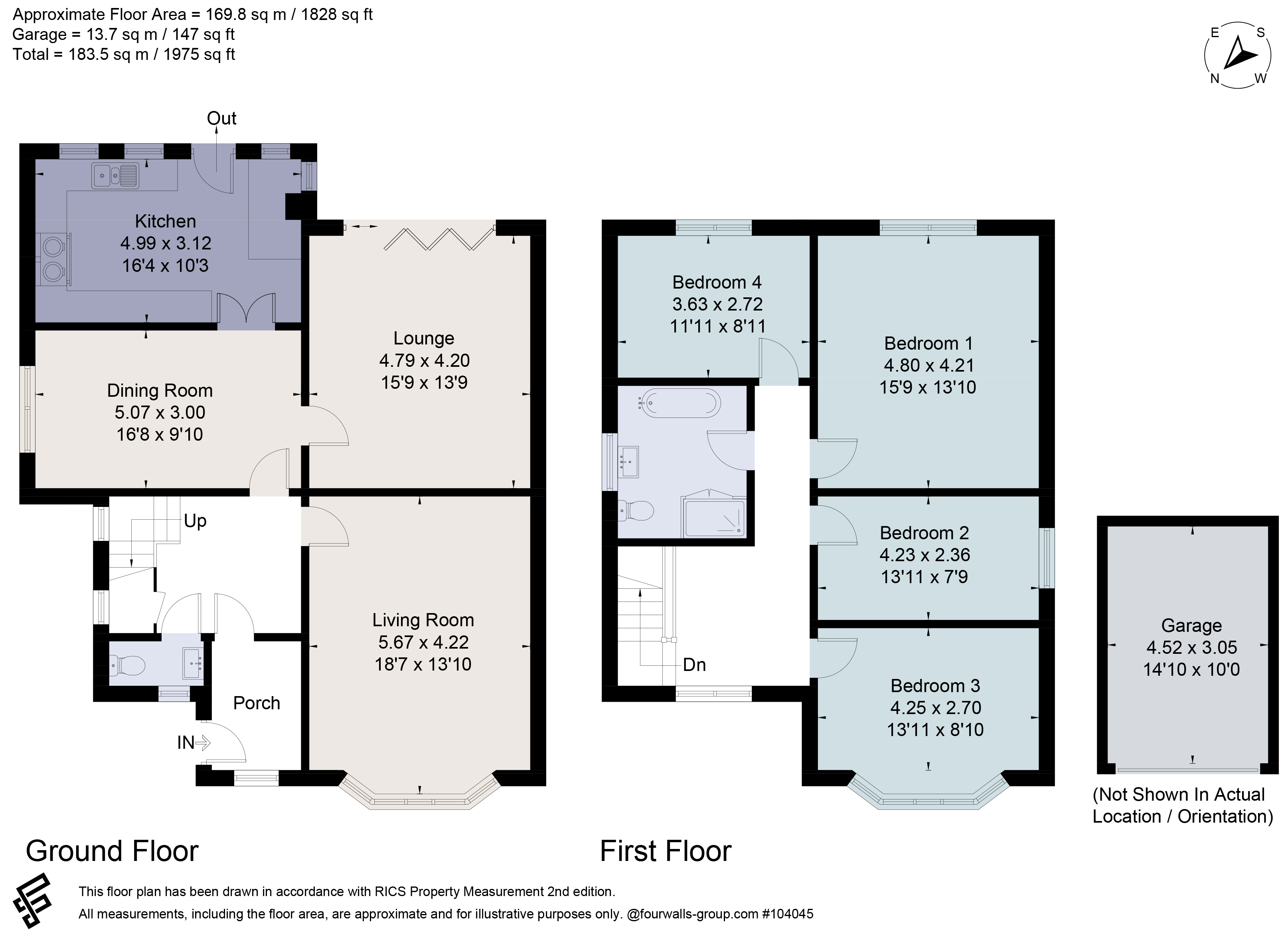 19, Boundary Road, Wirral floorplan