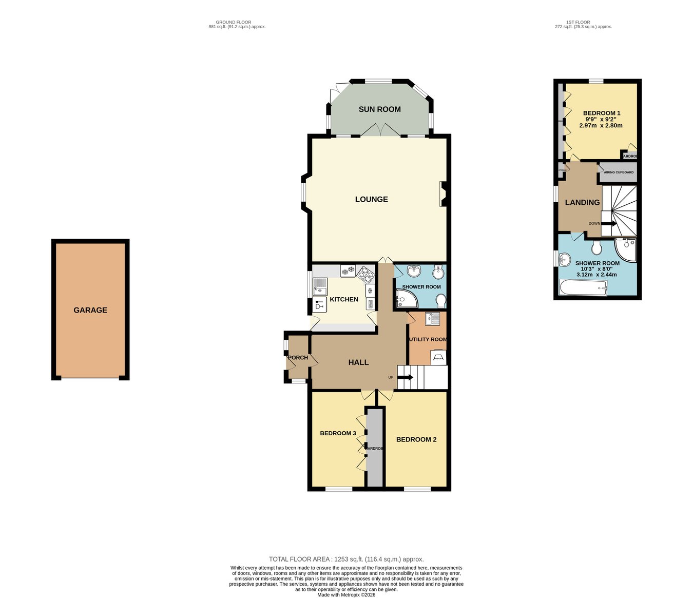 3 Brooklands, 30, Alum Chine Road, Bournemouth floorplan