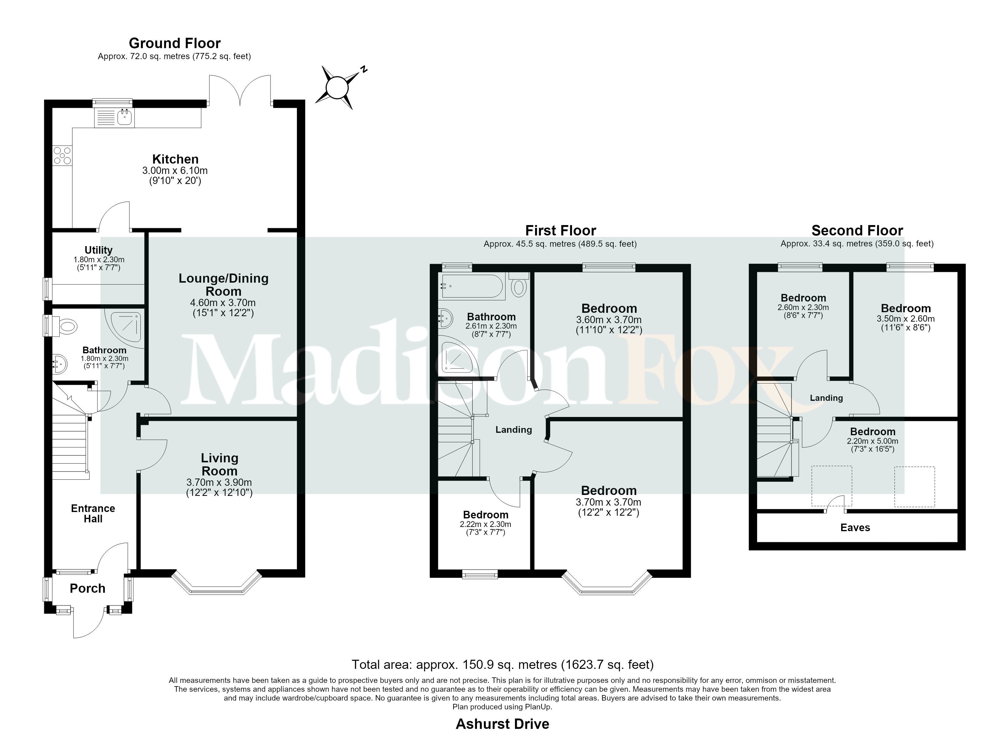 Ashurst Drive, Redbridge floorplan