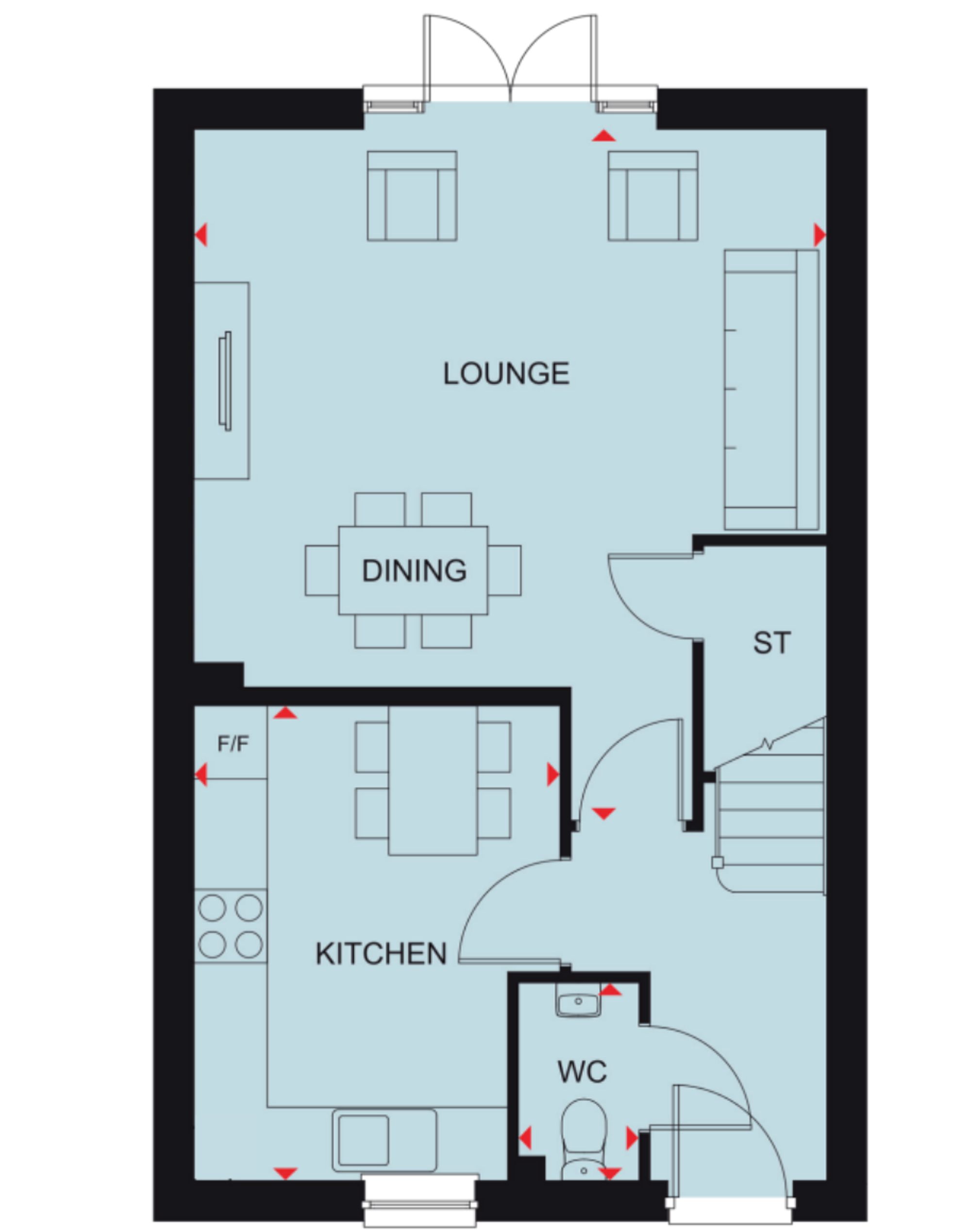The Alder, Otters Reach, Telford floorplan