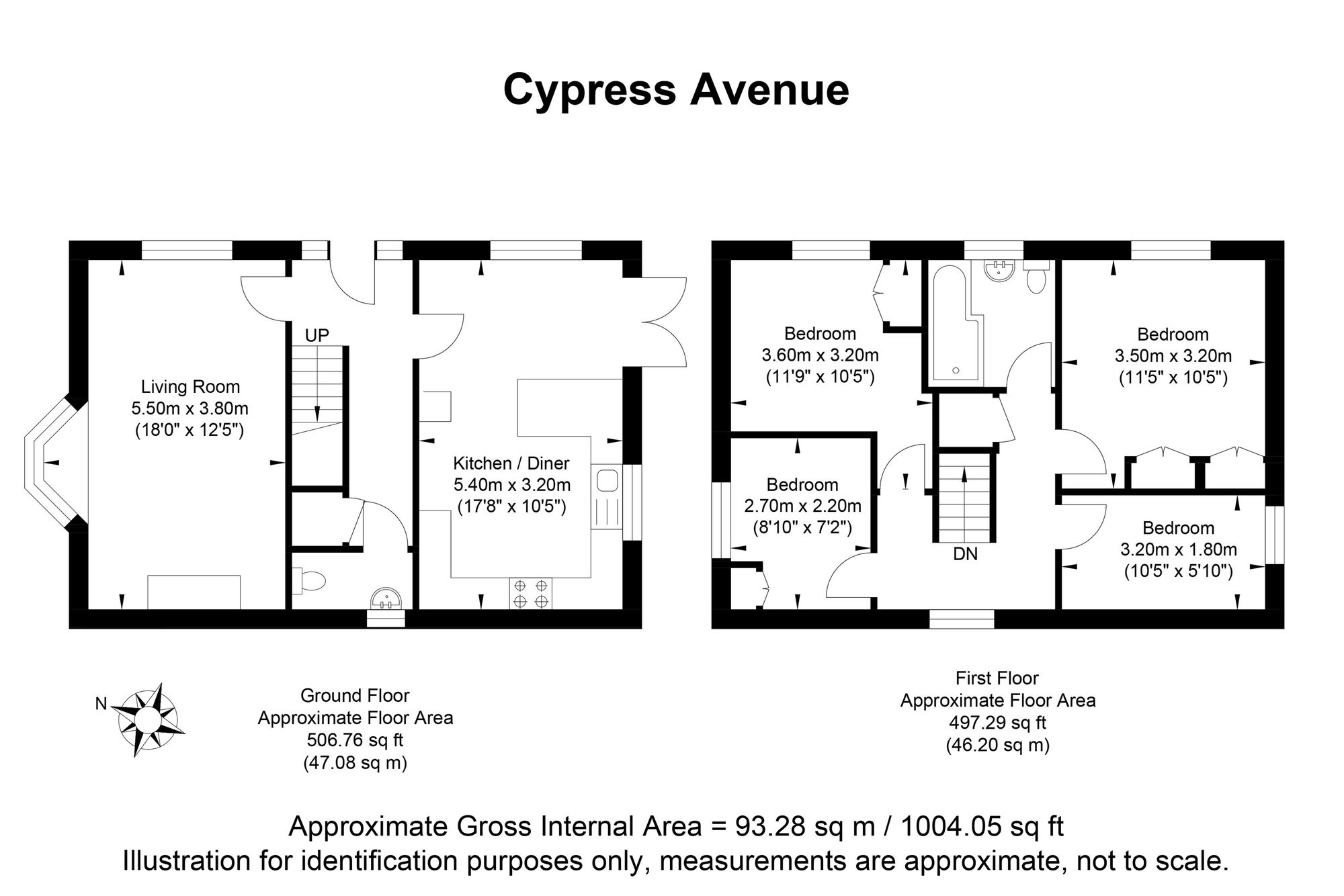 3, Cypress Avenue, Worthing floorplan