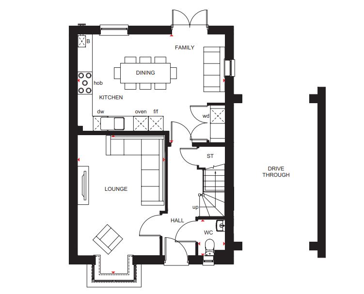 H7885221, Darwin Green, Huntingdon Road, Cambridge floorplan