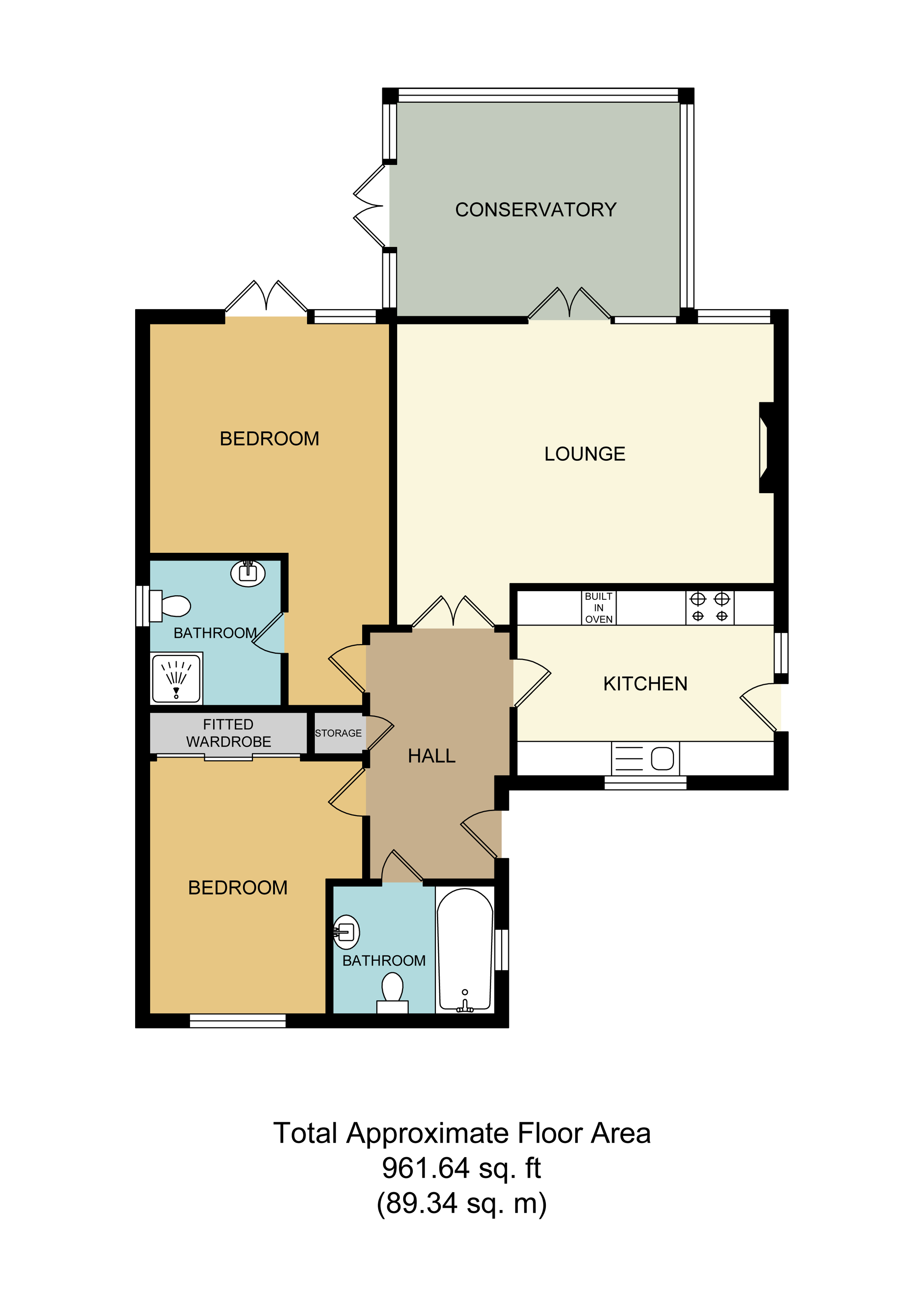 2 Bedrooms Bungalow for sale in Little Oak Mews, Wickford SS11