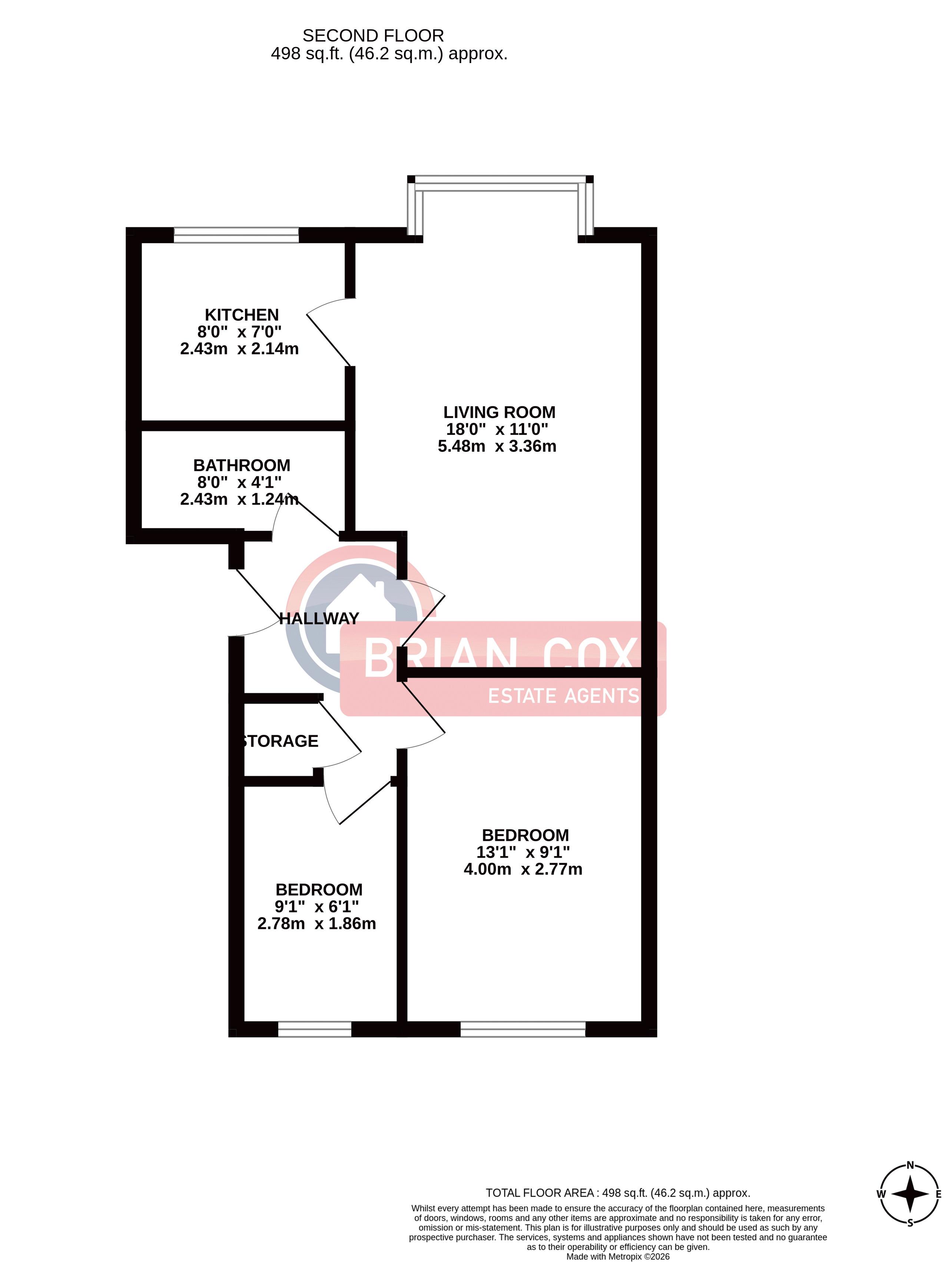 31, Frensham Close, Southall floorplan