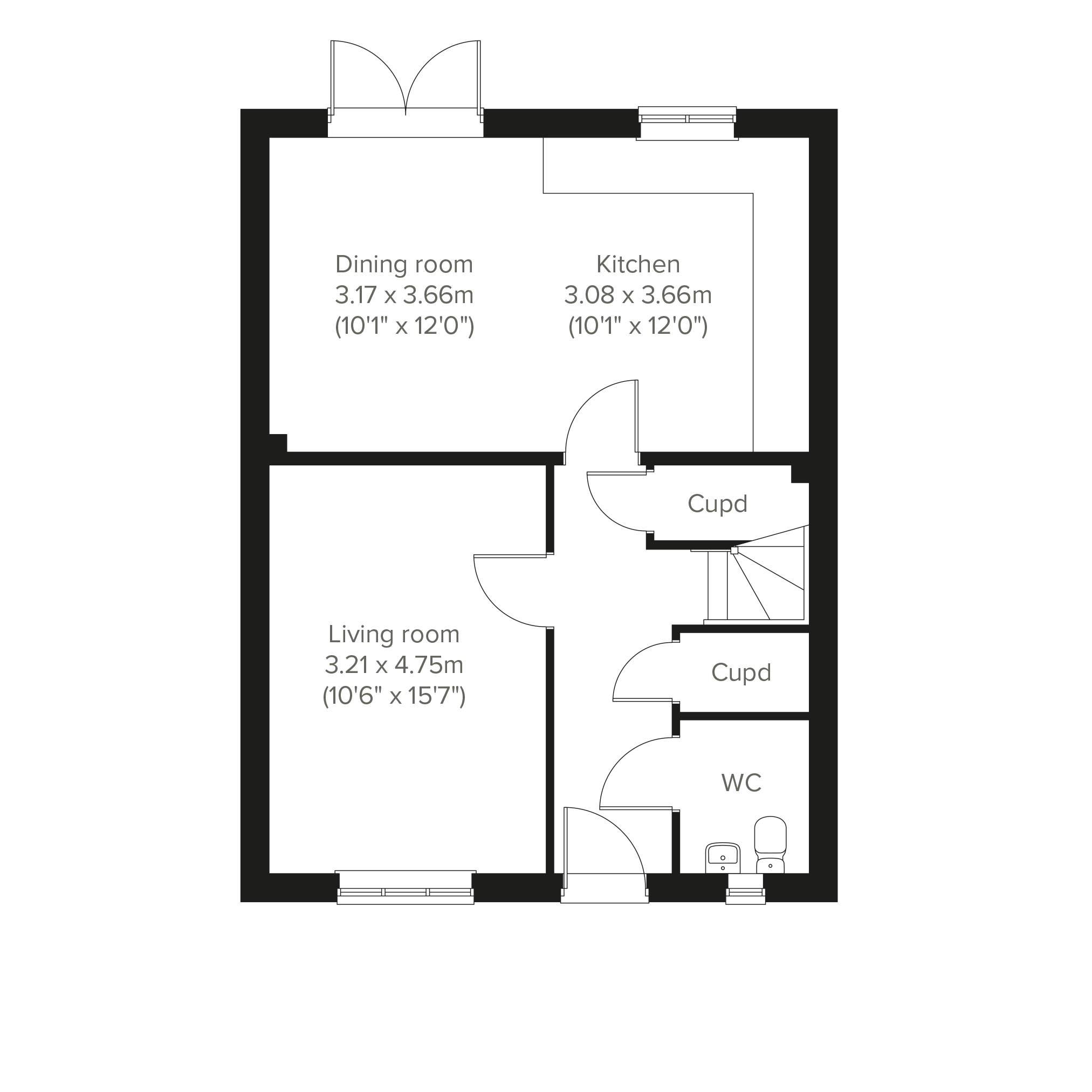144, Kingsley Drive, Harrogate floorplan