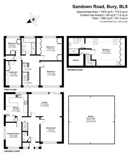 21, Sandown Road, Greater Manchester floorplan