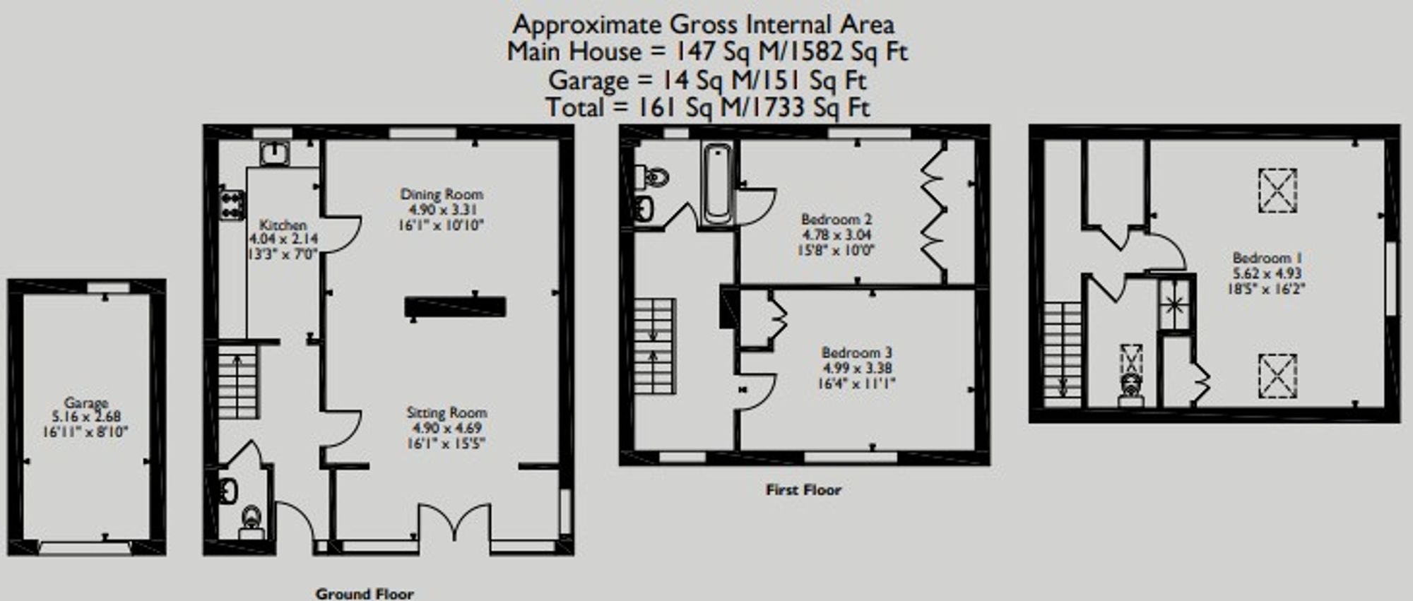 2 Church Court Church Lane, Chester floorplan