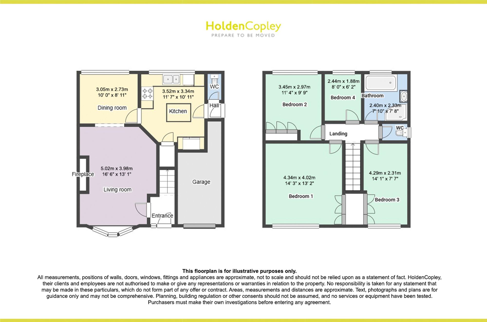 124 Cross Street, Nottingham floorplan