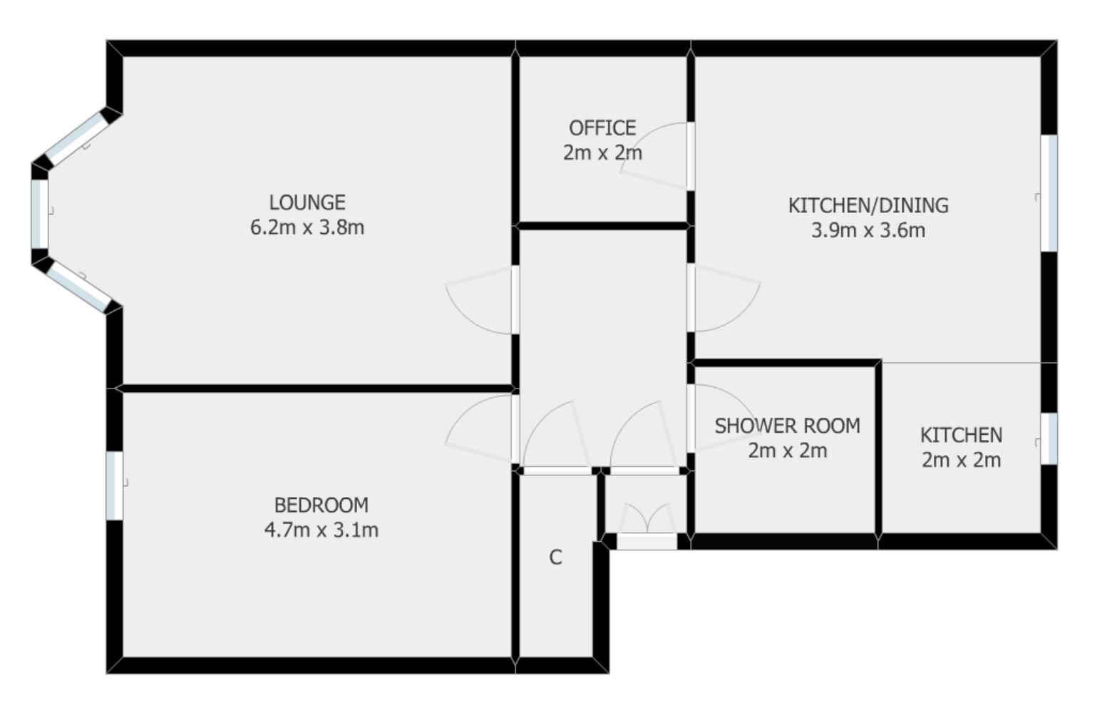 3/2, 269, Onslow Drive, Dennistoun, Glasgow G31, 1 bedroom flat for