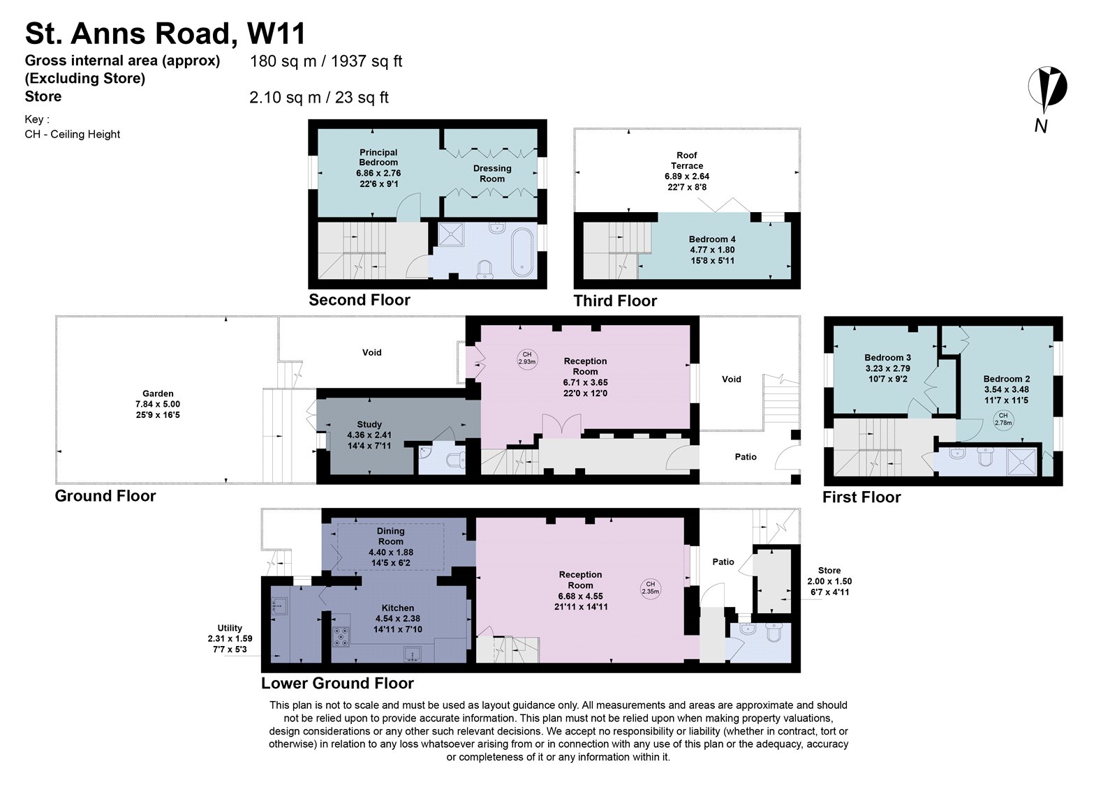 20, St. Anns Road, London floorplan