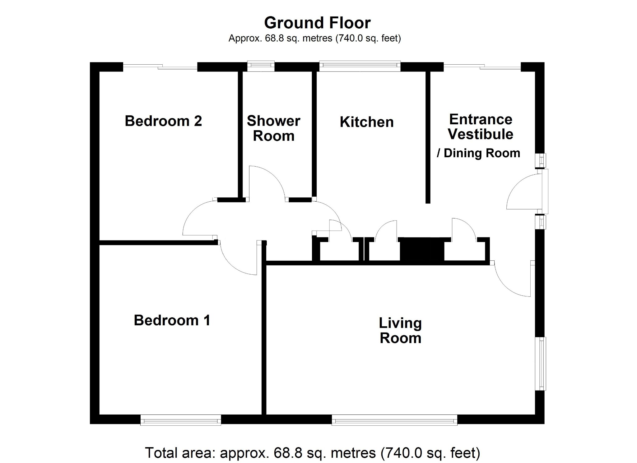 12 Tythe Barn Road, Selsey floorplan