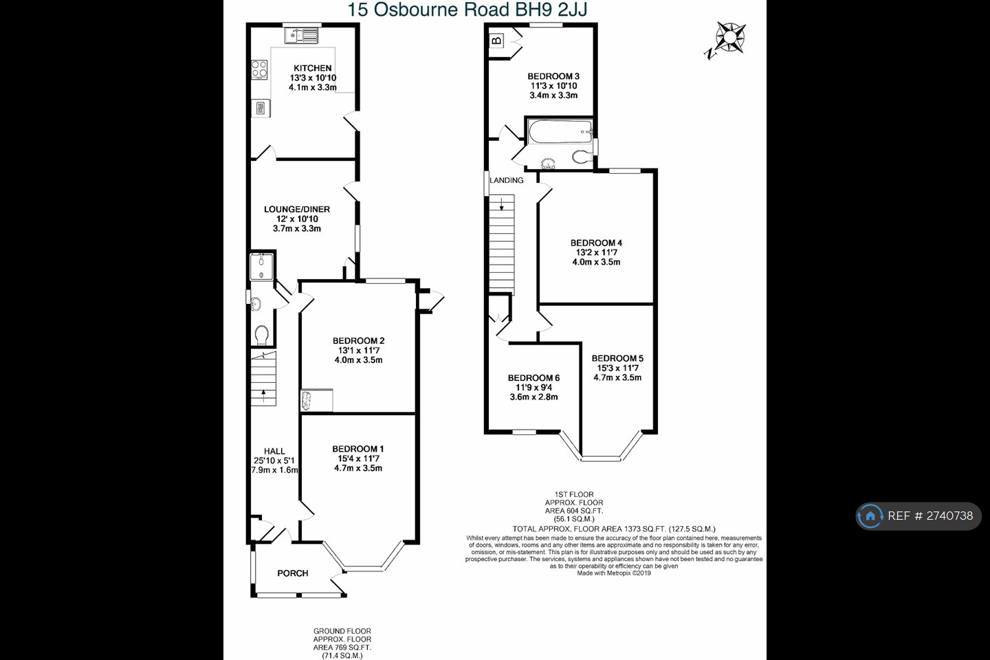 Bournemouth floorplan