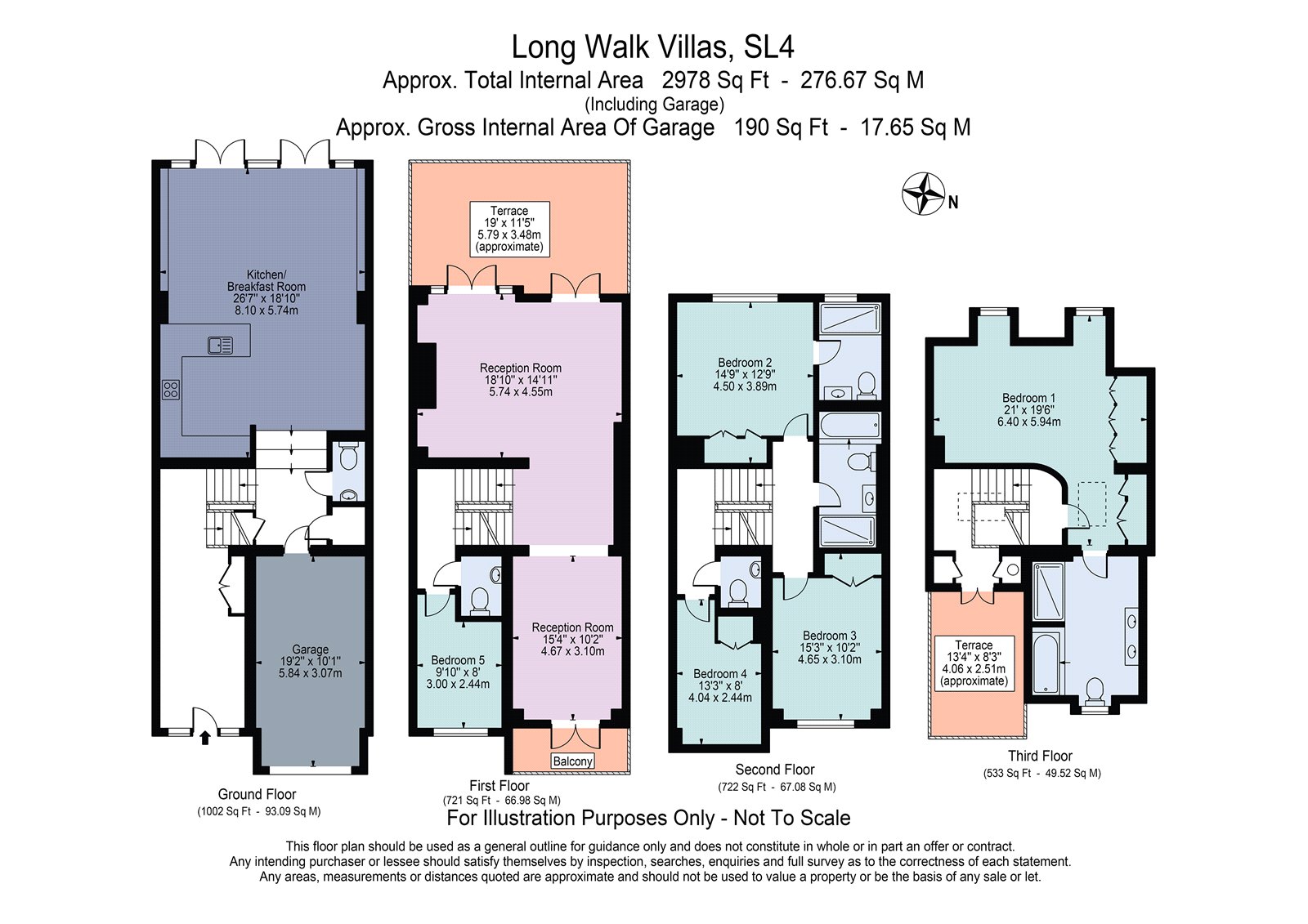 8, Long Walk Villas 76A,, Kings Road, Berkshire floorplan