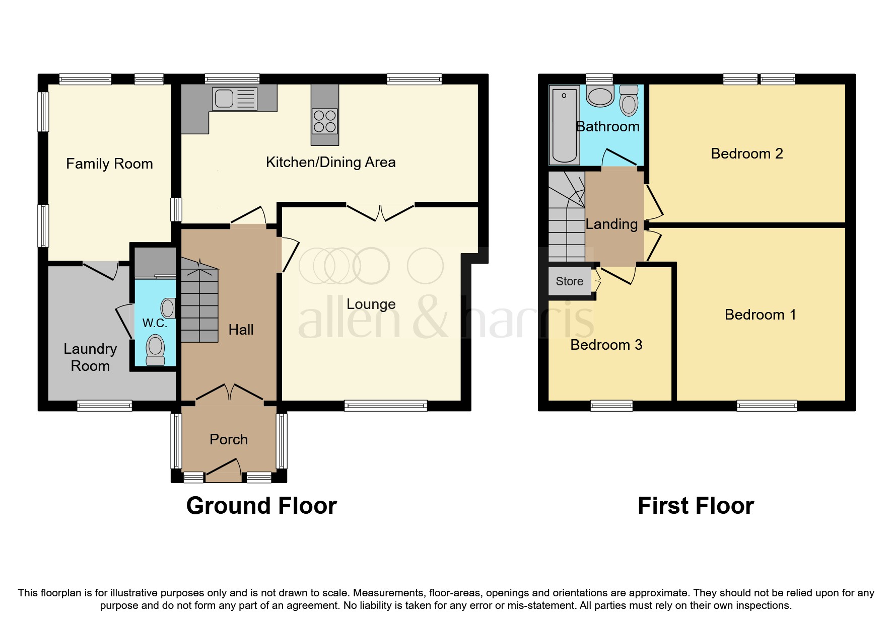 Libo Avenue, Uplawmoor, Glasgow G78, 3 bedroom semidetached house for