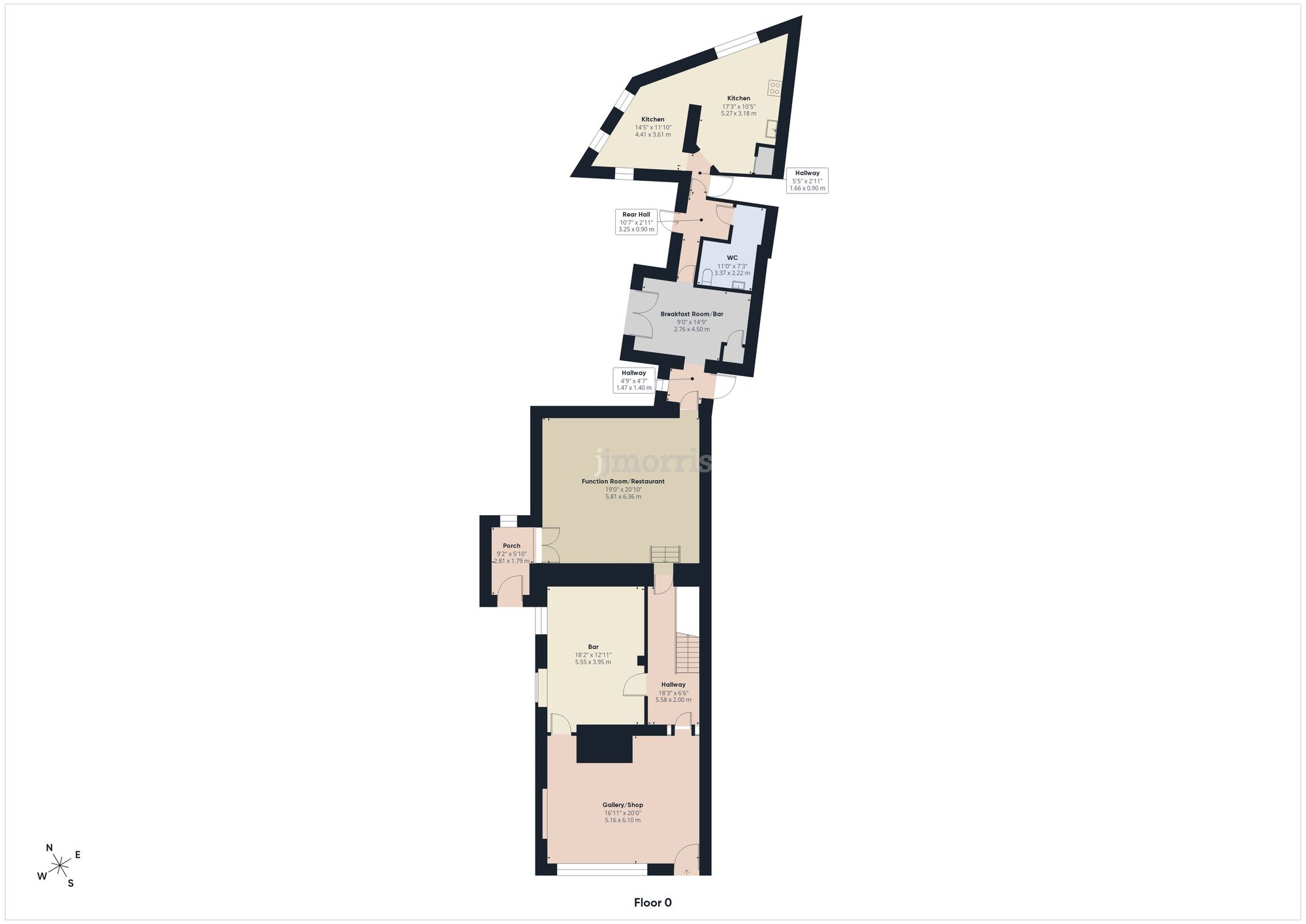 West Wales Art Centre, Fishguard floorplan