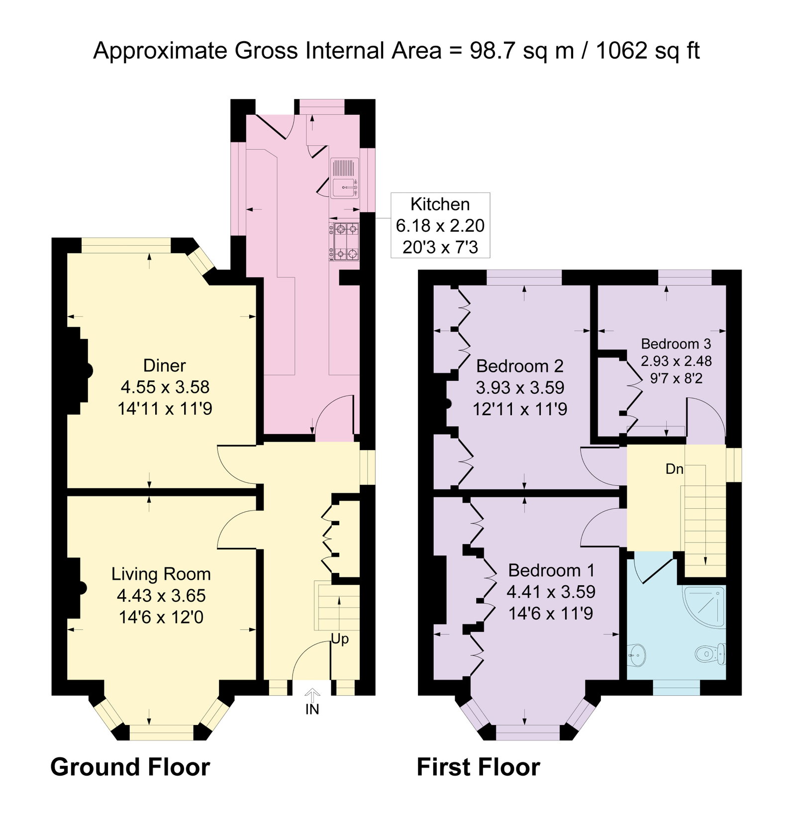 10, Lytham Road, Manchester floorplan