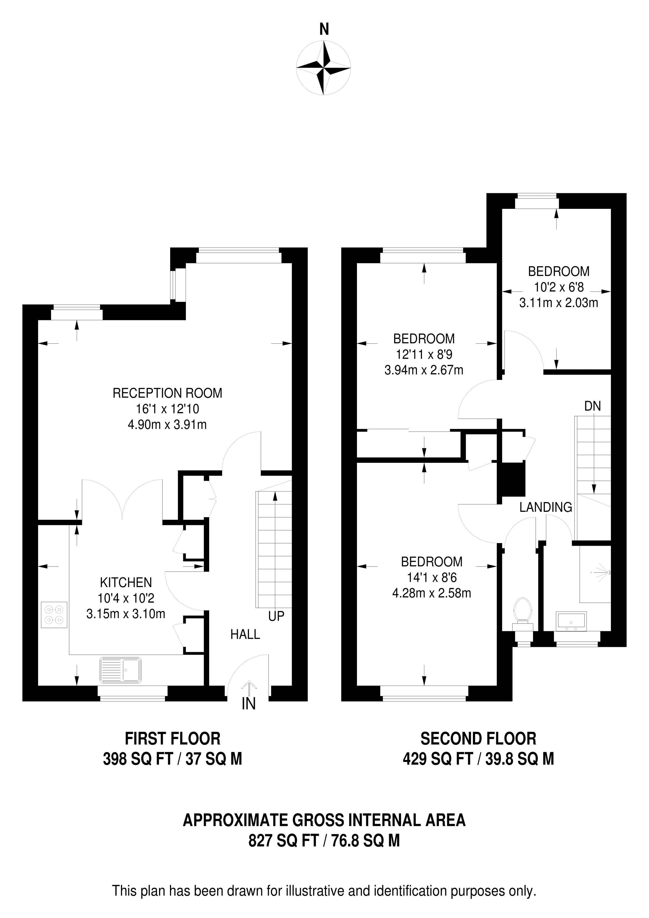 Warwick Crescent, Little Venice floorplan