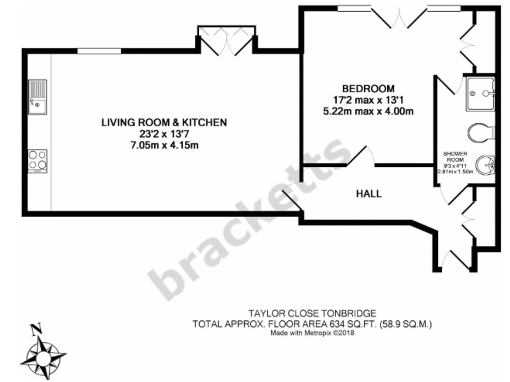 28 Taylor Close, Tonbridge floorplan