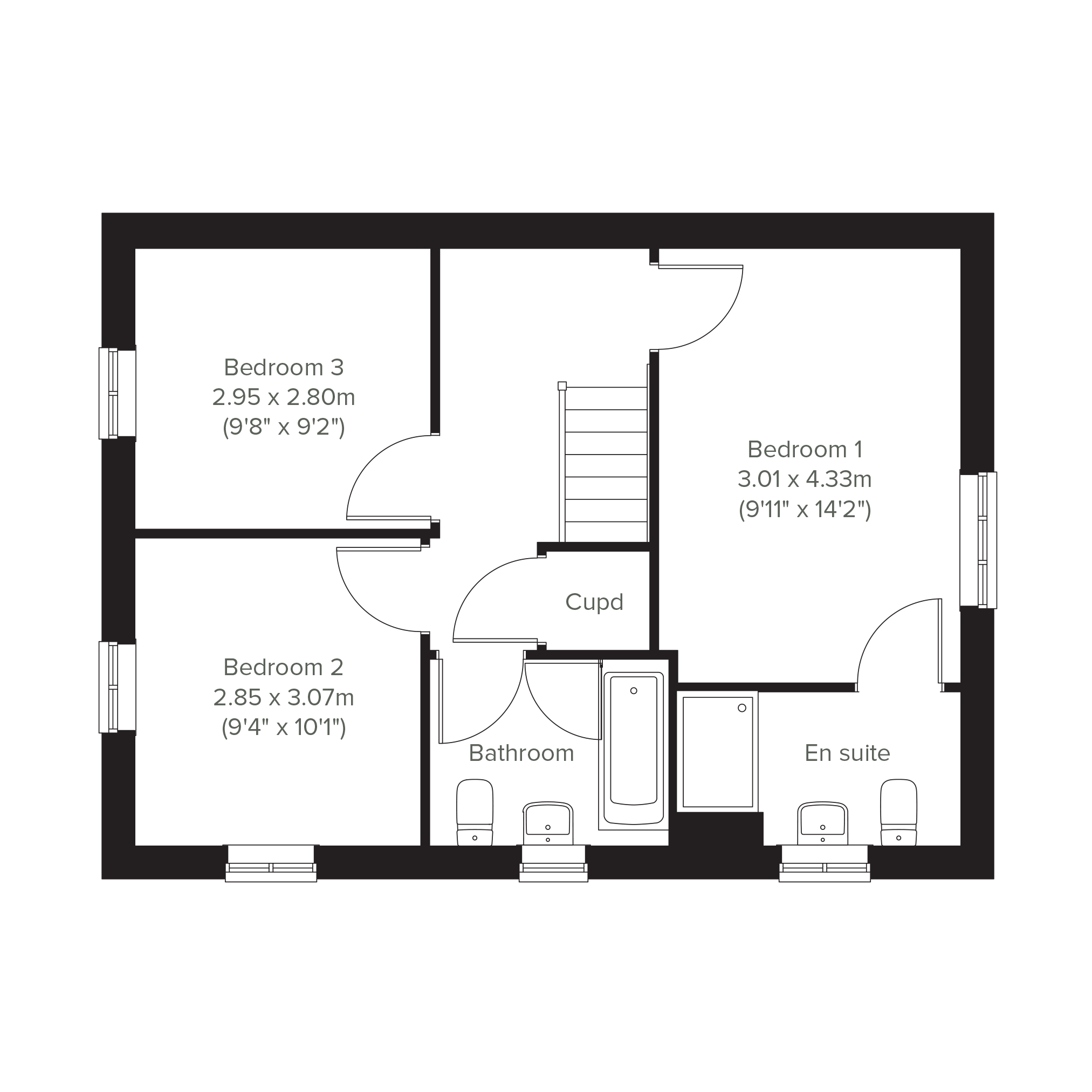 427, Gemini Drive, Off Bath Road, Warminster floorplan