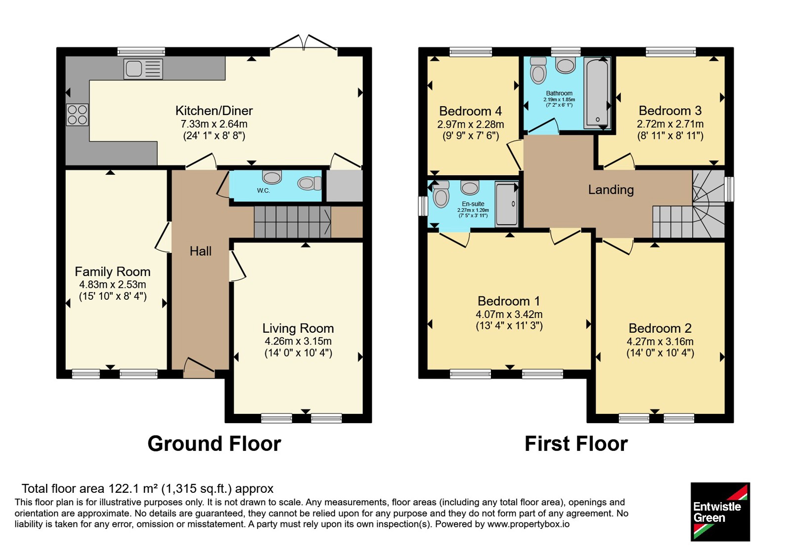 21, Heron Way, Liverpool floorplan