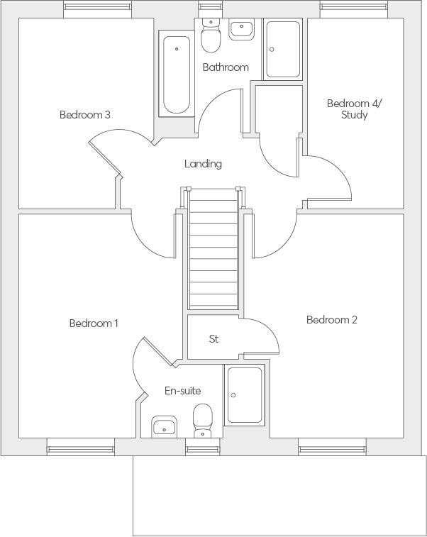 156, Off Newton Church Road, Danderhall, Dalkeith floorplan