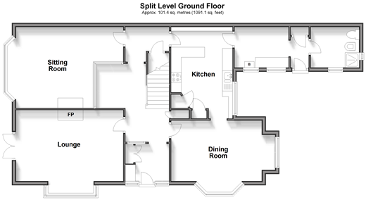 Eastern Esplanade Cliftonville, Margate floorplan