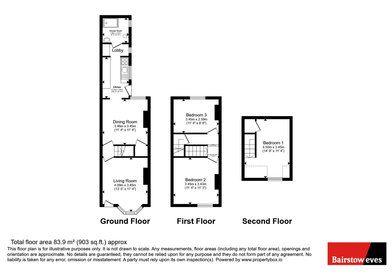 3, Eastern Terrace, Lincolnshire floorplan