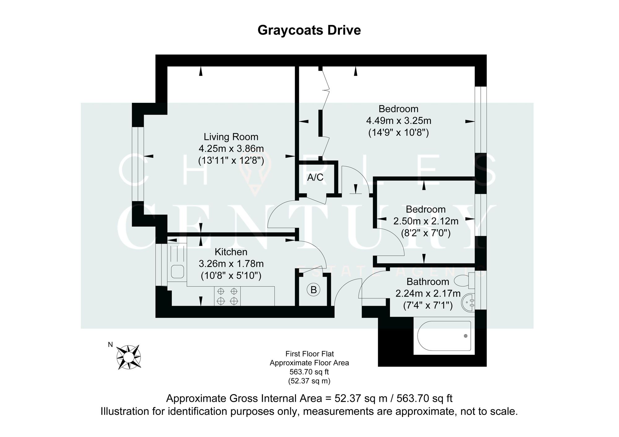 24 The Meadows Graycoats Drive, Crowborough floorplan