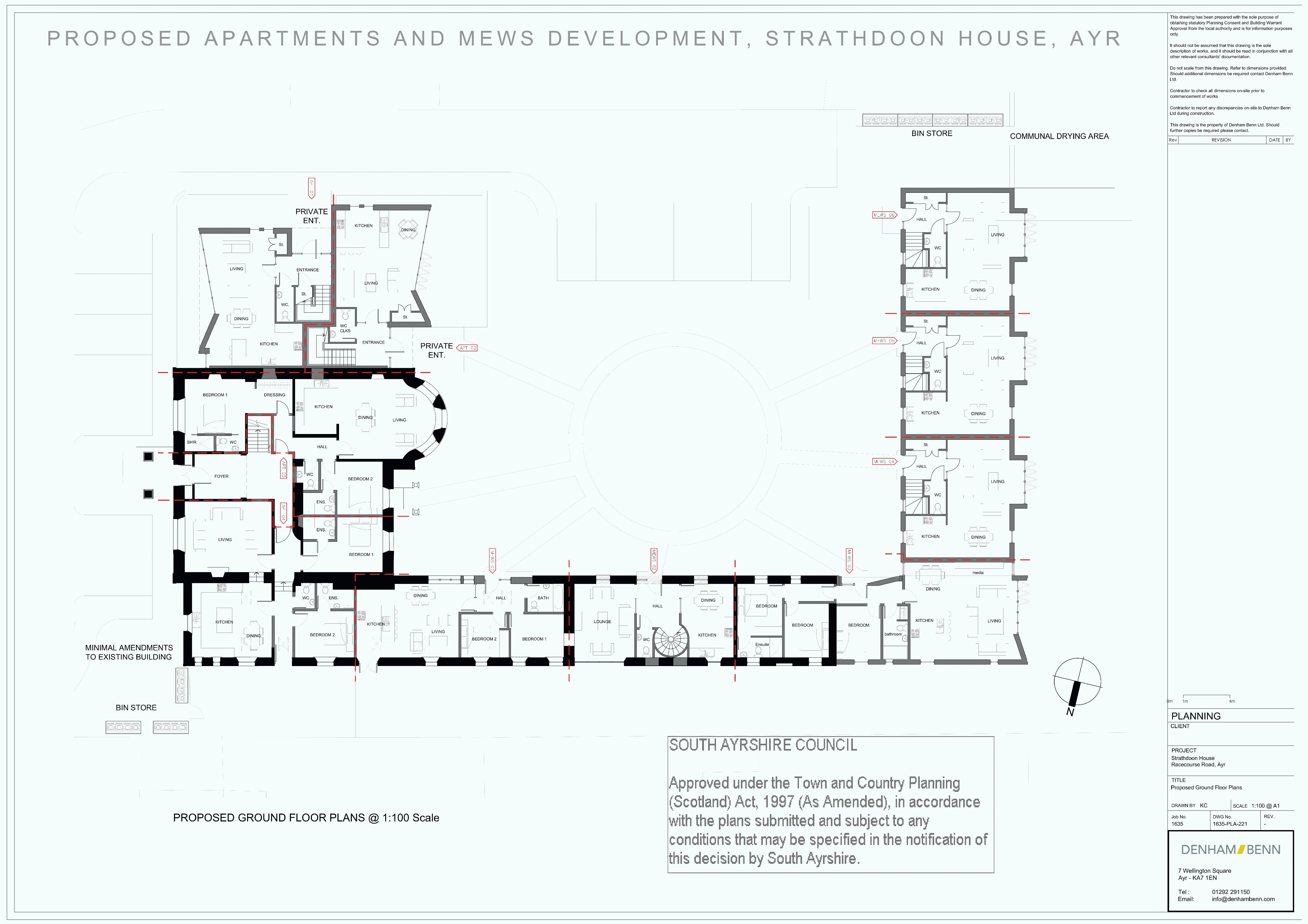 0 Bedrooms Land for sale in Strathdoon House, 50 Racecourse Road, Ayr KA7