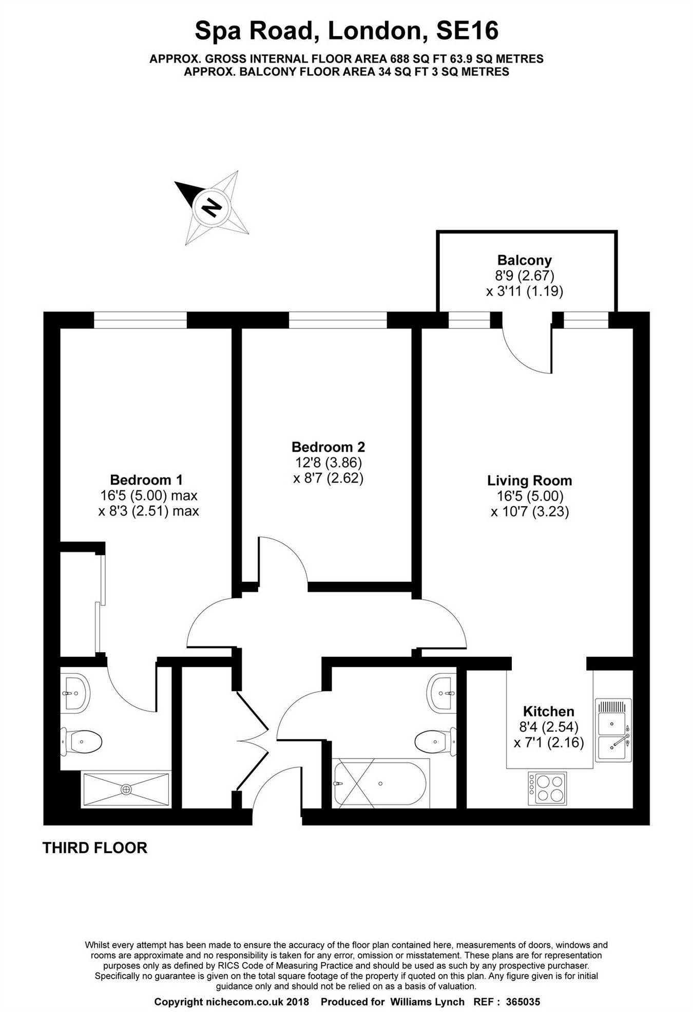 2 Bedrooms Flat for sale in Weightman House, 124A Spa Road, London SE16