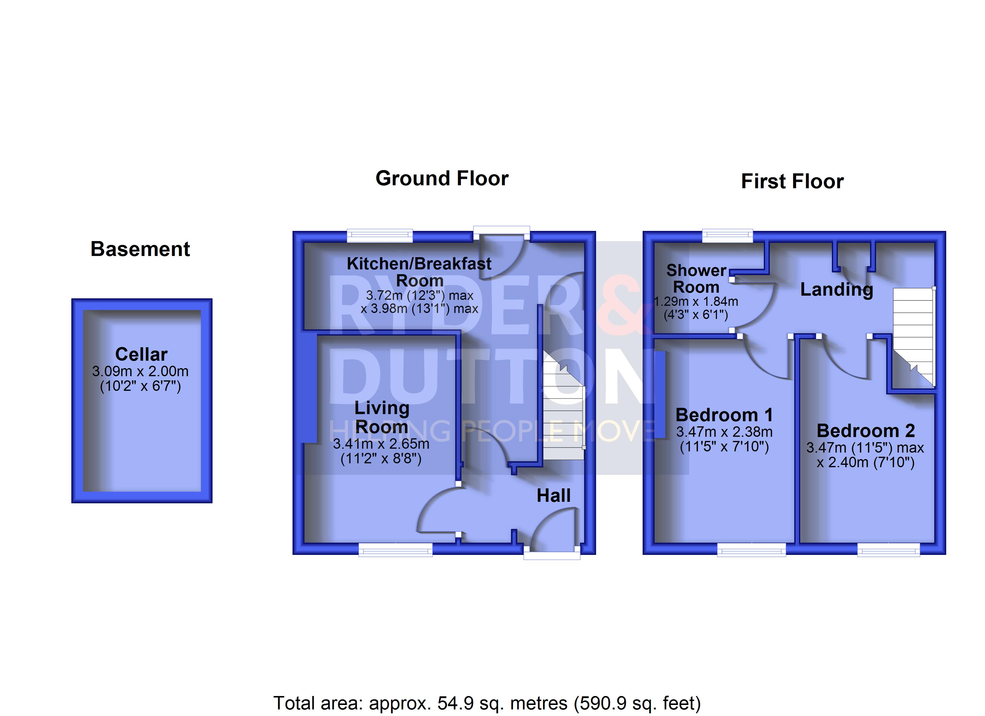 86, Church Lane, Huddersfield floorplan