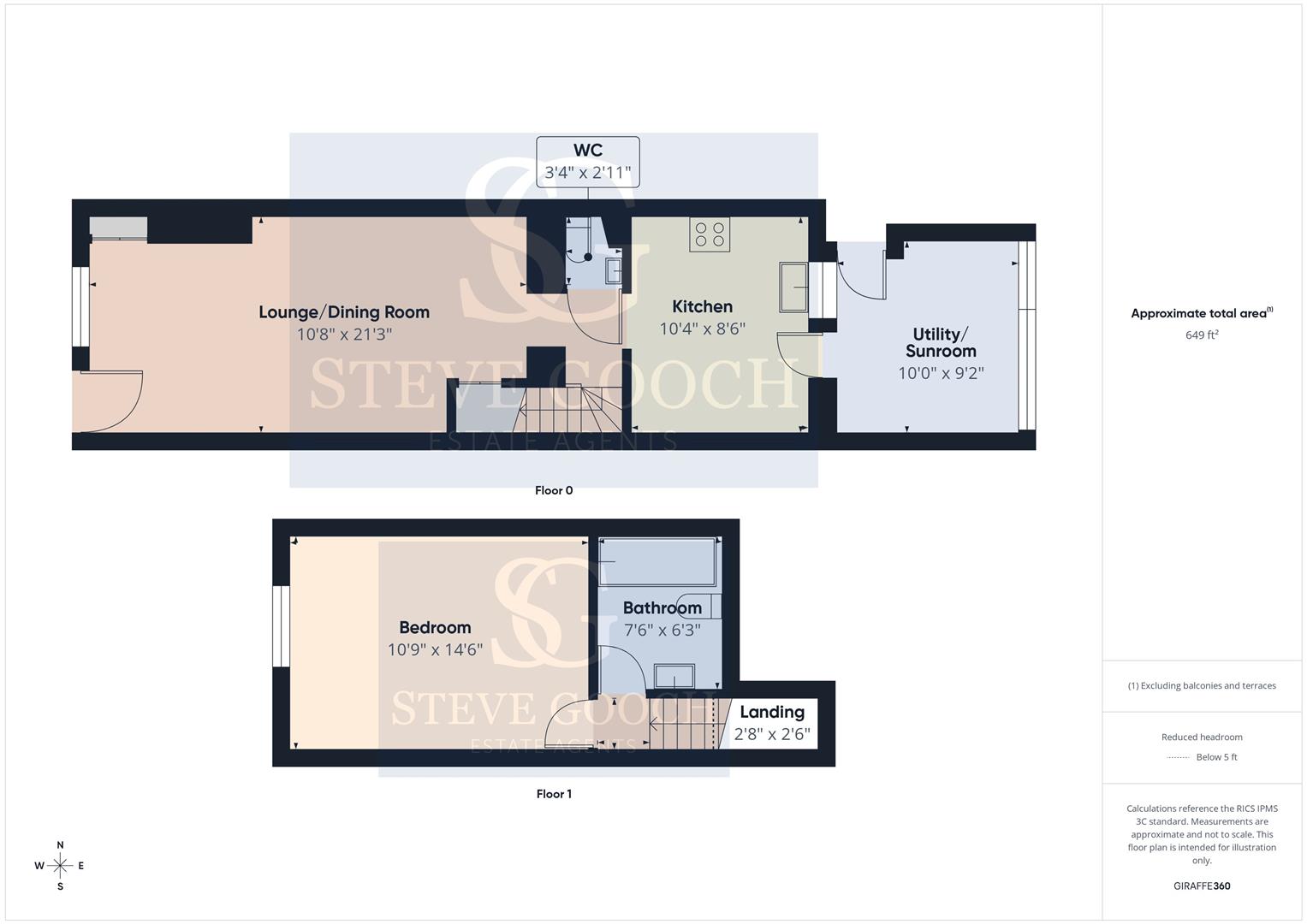 101, High Street, Cinderford floorplan
