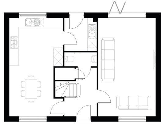 Plot 40 - Sibson, Tewkesbury floorplan