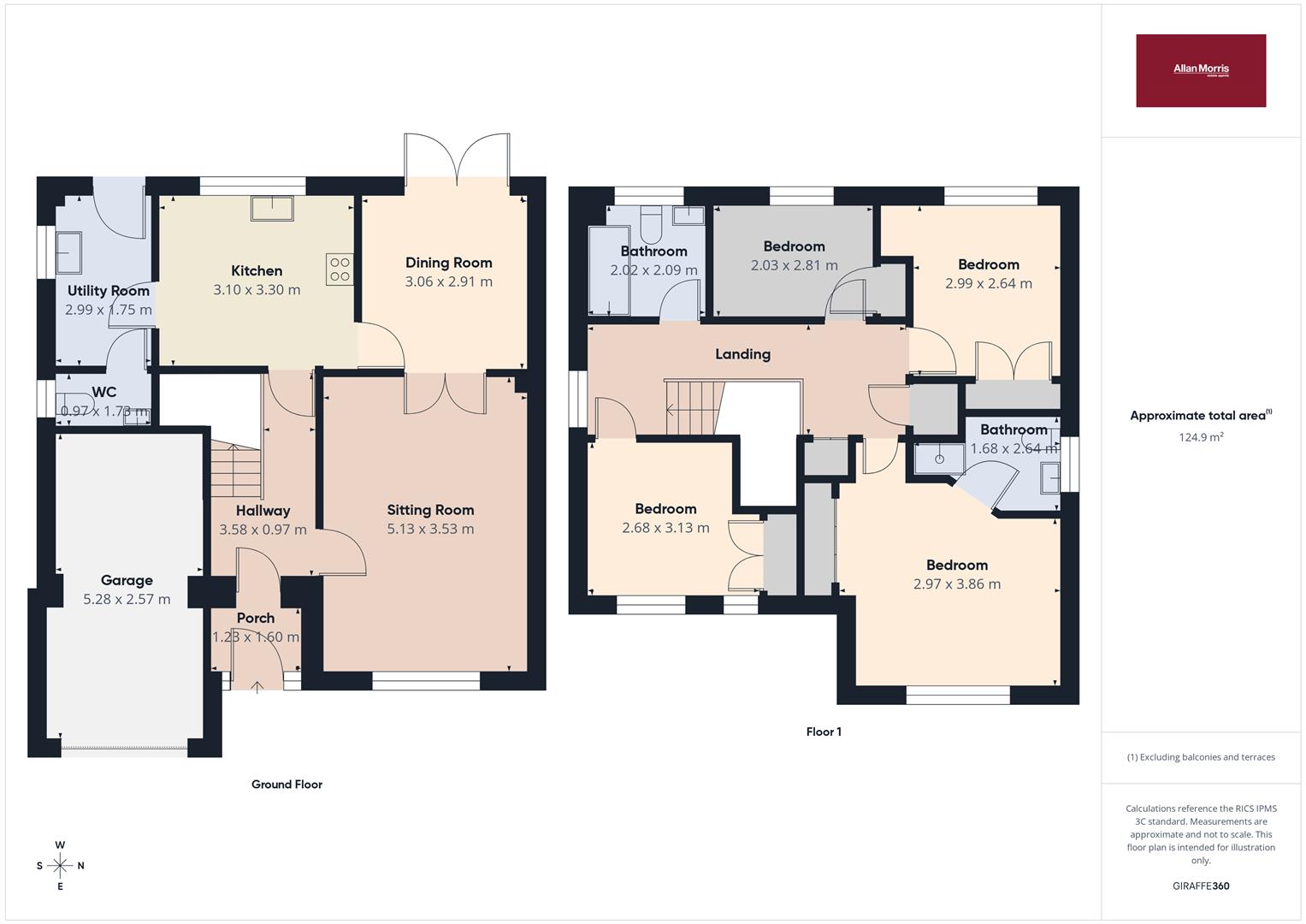 4, Lilac Close, Upton-Upon-Severn floorplan