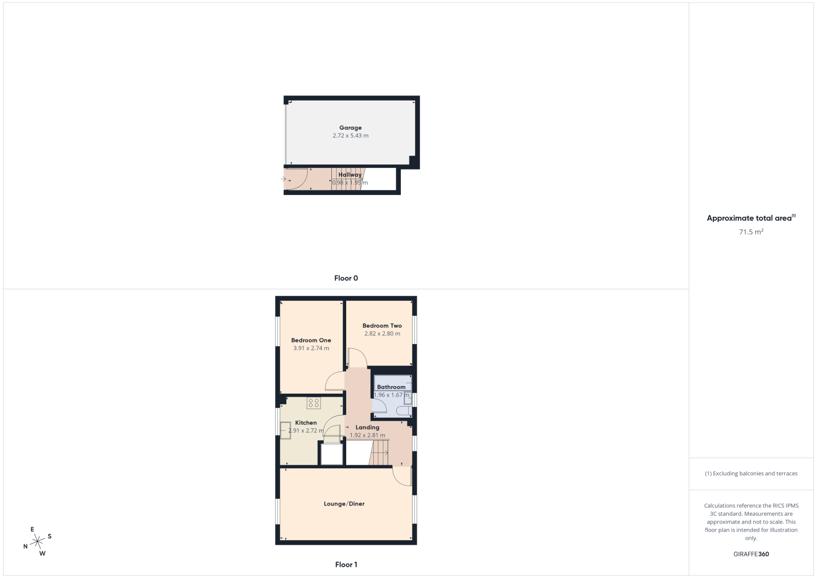 20 Jerome Street, Whiteley, Fareham floorplan