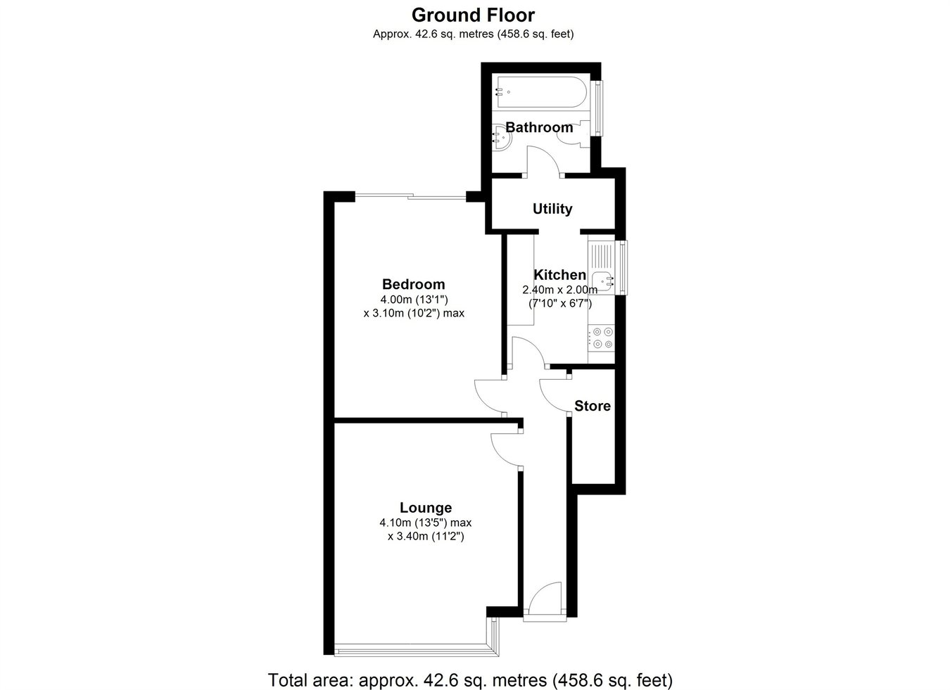 167, Kingston Road, STAINES-UPON-THAMES floorplan