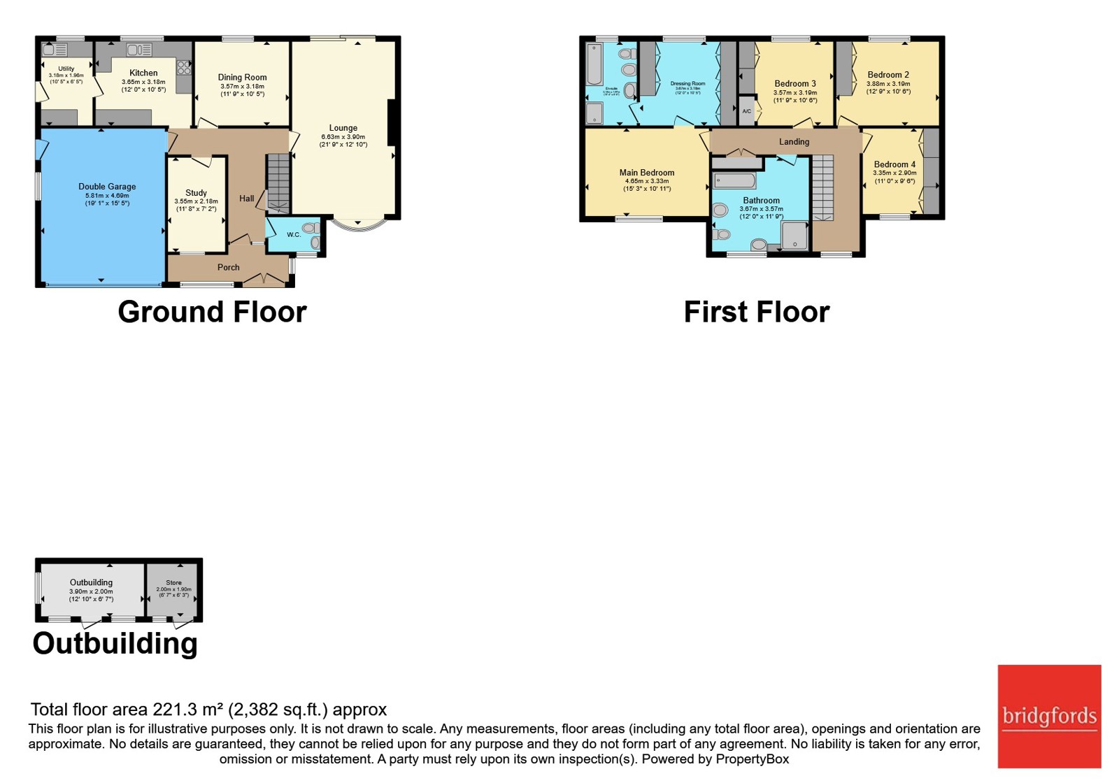 1a,, Wordsworth Way, Staffordshire floorplan