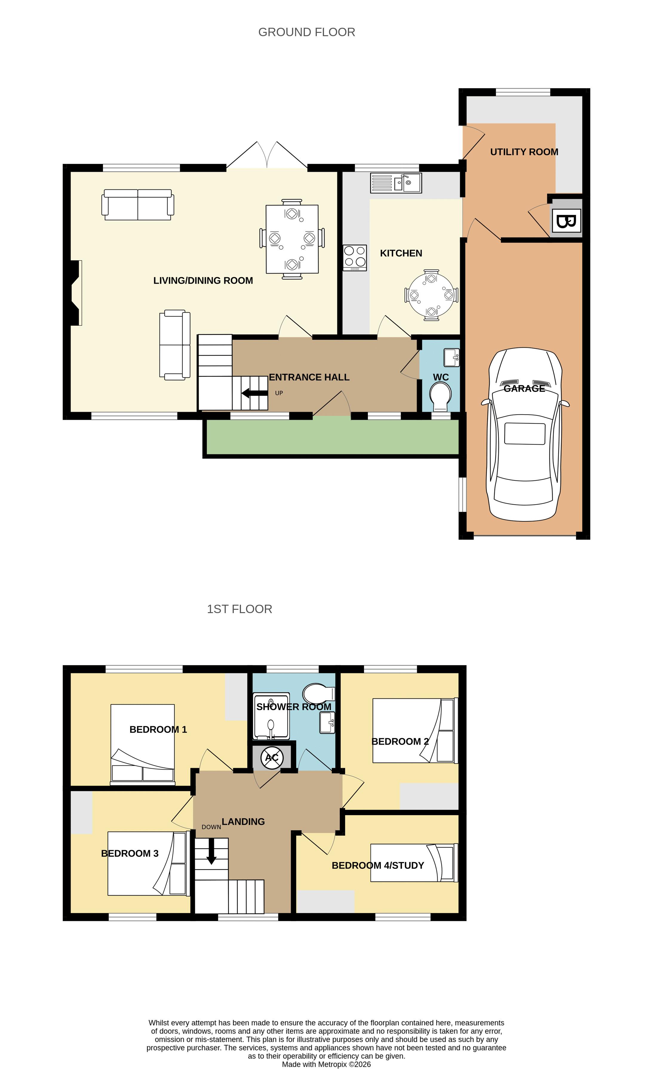 33, Stoneyhurst Drive, Curry Rivel floorplan
