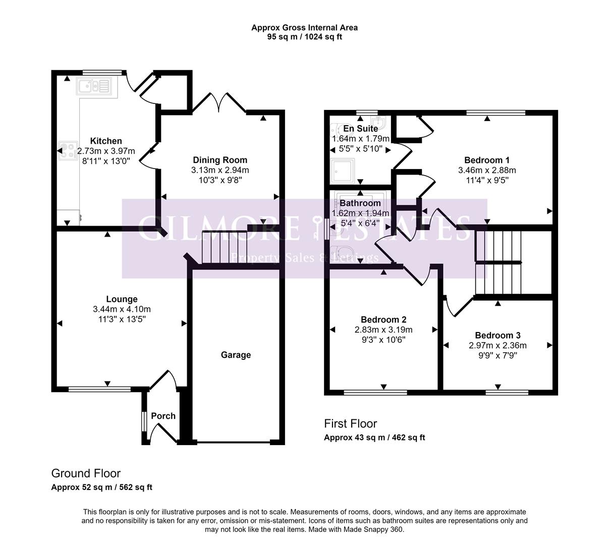 31, Castlefields, Prudhoe floorplan