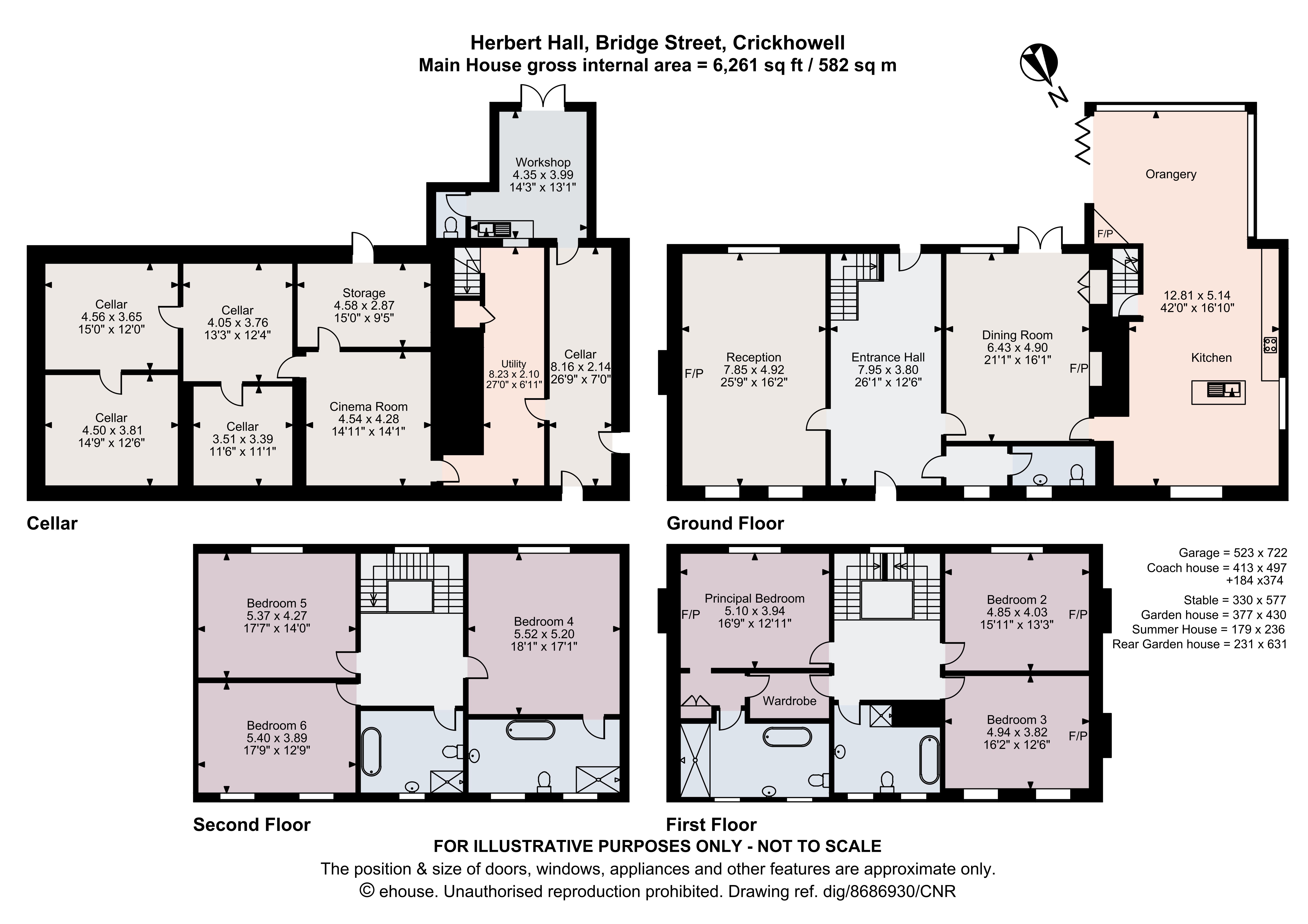 Herbert Hall,, Bridge Street, Powys floorplan