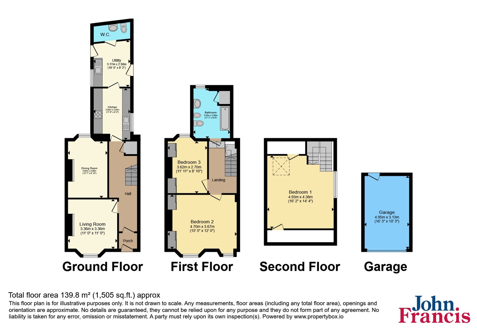 Garth,, David Street, Cardigan floorplan