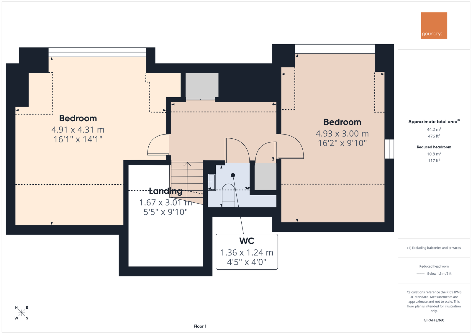 19, Trevose Close, St. Agnes floorplan